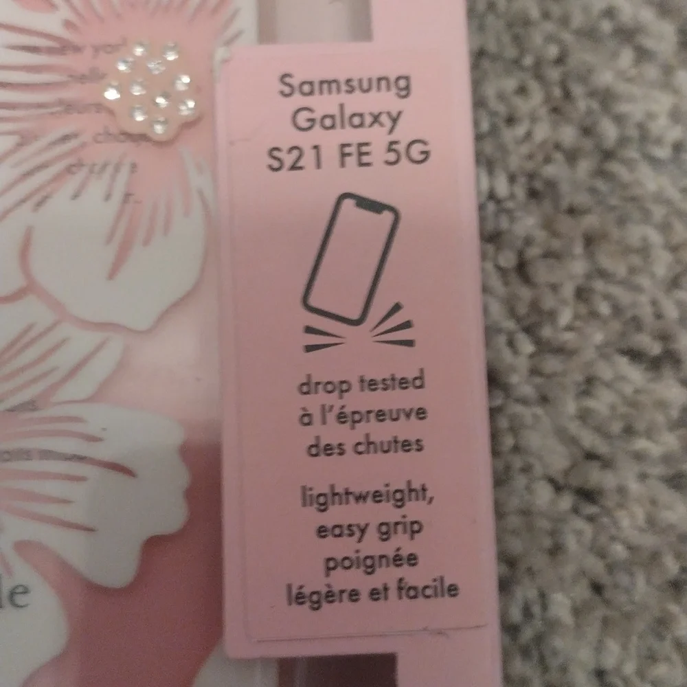 -Kate Spade S21 FE 5G hardshell phone case